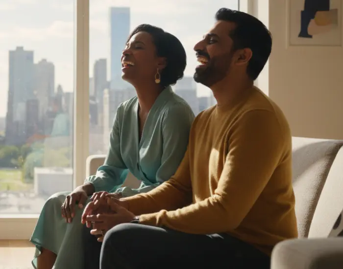 A couple investing in their marriage